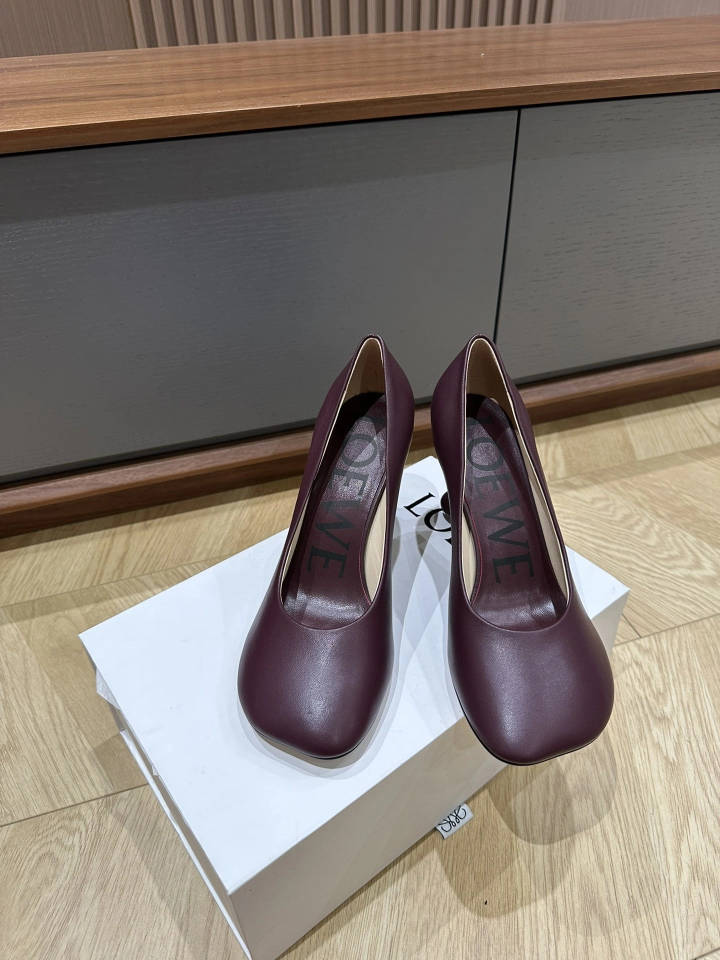 COCO-- 8o5w5 L814S01X64-7110 Calfskin sheepskin Heel height：8.5CM item:E-X000C2011